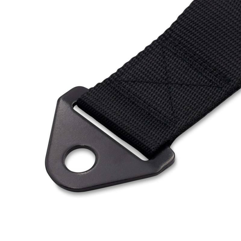 BLOX Racing Universal Tow Strap With BLOX Logo - Black Tow Straps BLOX Racing