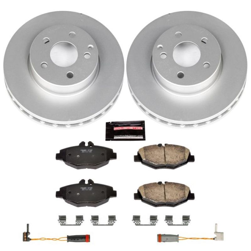 Power Stop 03-05 Mercedes-Benz E320 Front Z23 Evolution Sport Coated Brake Kit Brake Kits - Performance D&S PowerStop