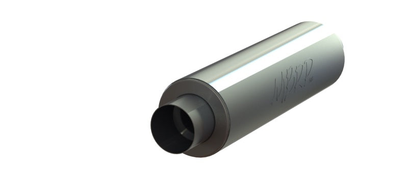 MBRP Universal 5in ID Inlet/Outlet 31in Single Muffler Aluminum (NO DROPSHIP) Steel Tubing MBRP