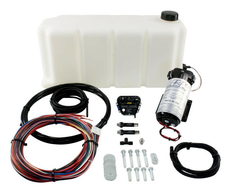 AEM V2 5 Gallon Diesel Water/Methanol Injection Kit (Internal Map) Water Meth Kits AEM