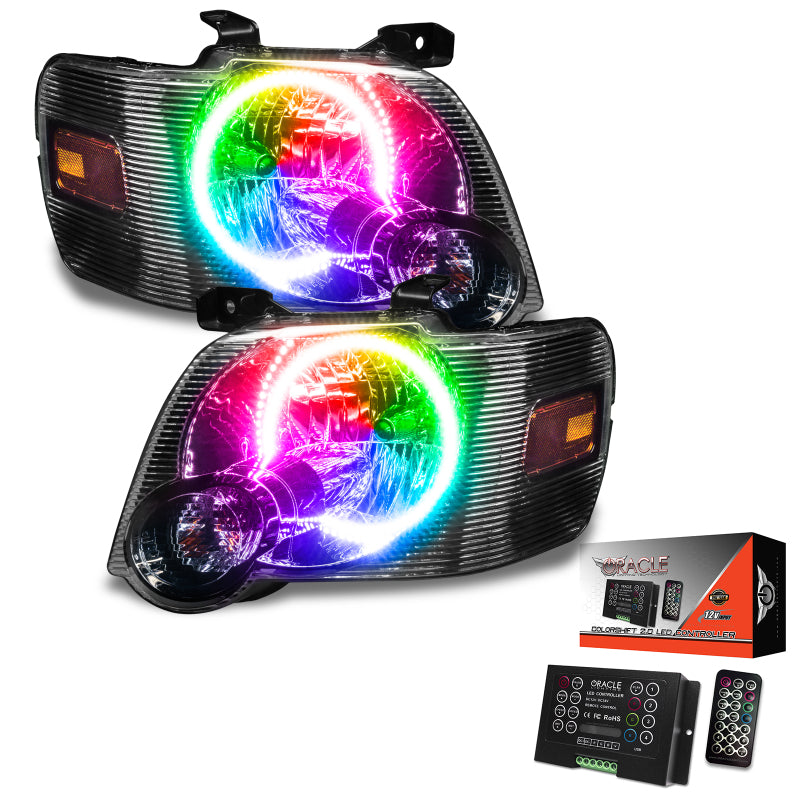Oracle 08-10 Ford Explorer Sport Trac SMD HL - ColorSHIFT 2 Headlights ORACLE Lighting