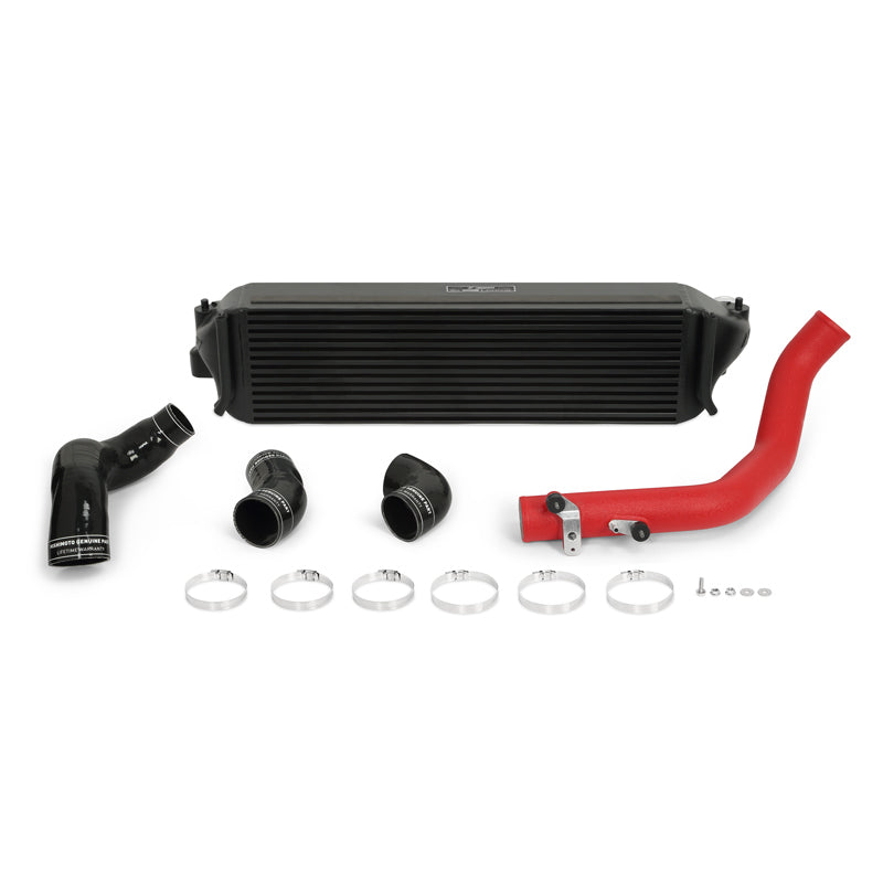 Mishimoto 2017+ Honda Civic Type R Intercooler Kit - Black Intercooler Red Pipes Intercooler Kits Mishimoto