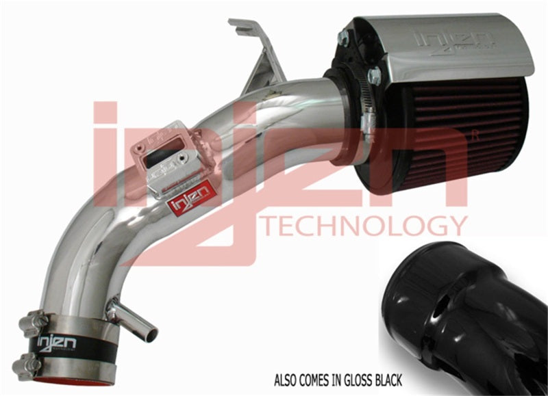 Injen 07-09 Altima 4 Cylinder 2.5L w/ Heat Shield (Automatic Only) Polished Short Ram Intake Cold Air Intakes Injen