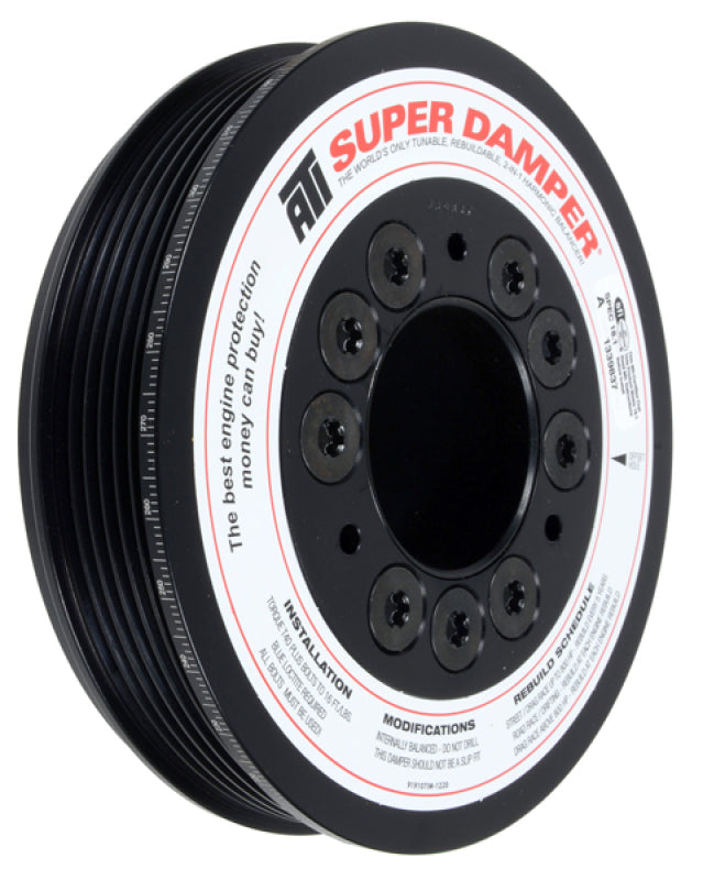 ATI 2023 Nissan Z VR30DDTT 5.67in Dia 6 Groove Aluminum Damper Crankshaft Dampers ATI