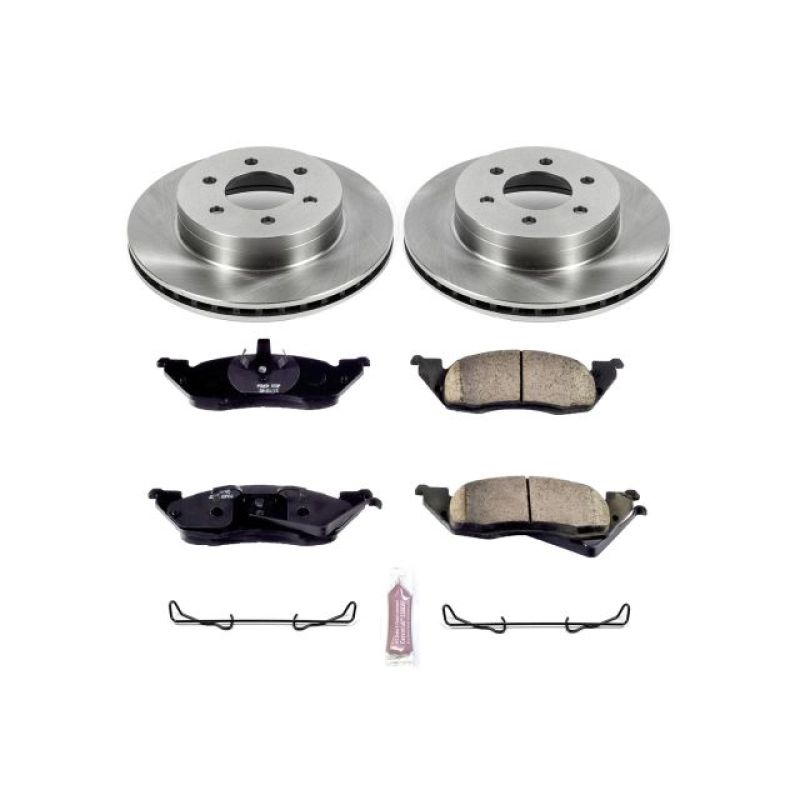 Power Stop 97-98 Dodge Dakota Front Autospecialty Brake Kit Brake Kits - OE PowerStop