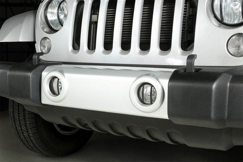 Rugged Ridge 07-18 Jeep Wrangler JK Black Fog Light Euro Guards Light Covers and Guards Rugged Ridge