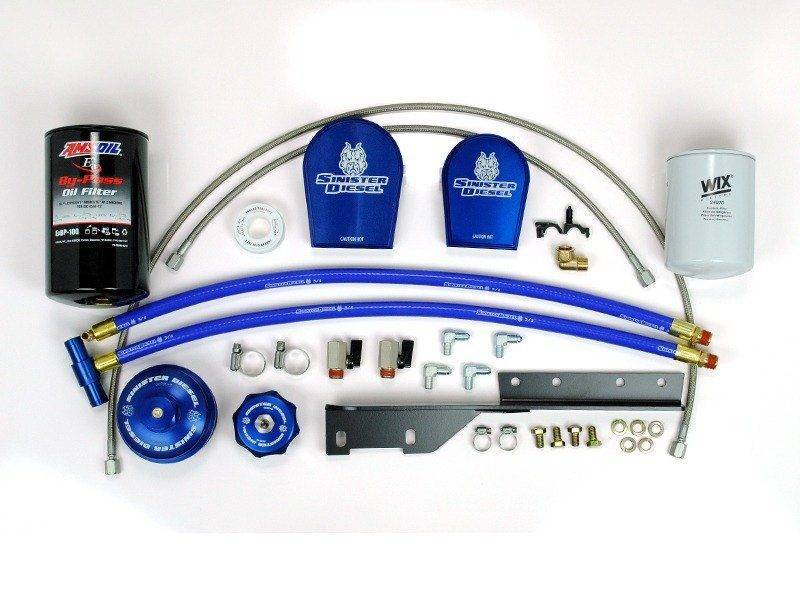 Sinister Diesel 03-07 Ford 6.0L Oil Filter & Coolant Filtration System Oil Filter Other Sinister Diesel