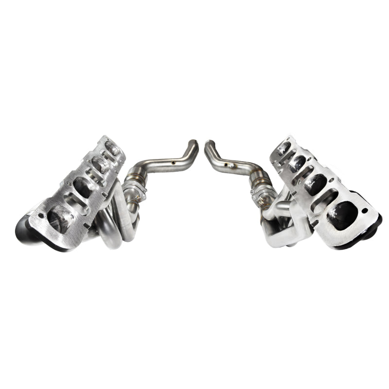 Kooks 06-15 Dodge Charger SRT8 1 7/8in x 3in SS Headers w/ Catted SS Connection Pipes Headers & Manifolds Kooks Headers