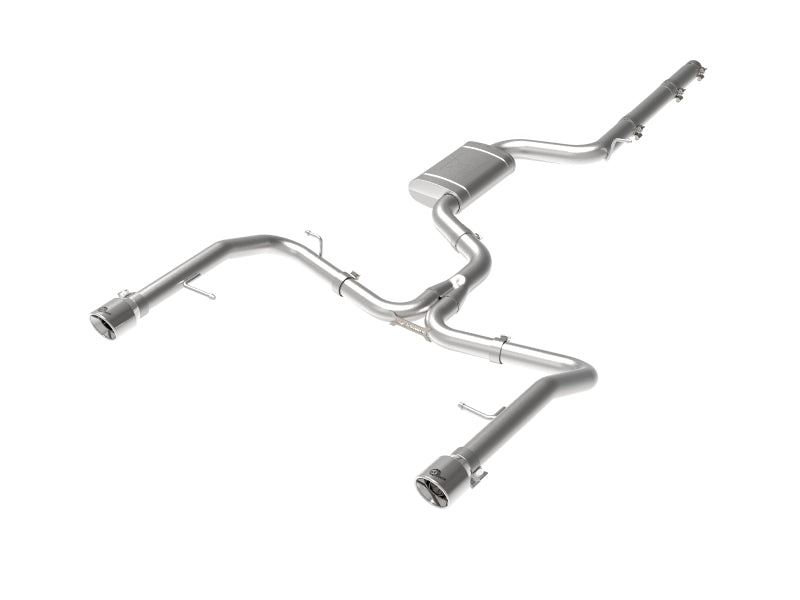 aFe 19-21 VW Jetta GLI (MKVII) L4-2.0L (t) MACH Force-Xp 304 SS Cat-Back Exhaust System Polished Tip Catback aFe