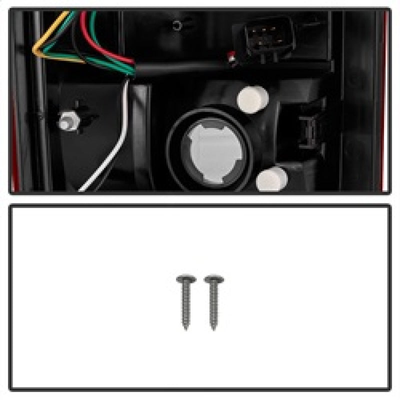 Spyder Dodge Ram 02-06 1500 Version 2 LED Tail Light - Red Clear ALT-YD-DRAM02V2-LED-RC Tail Lights SPYDER