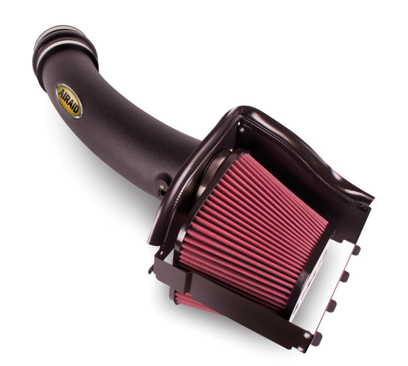 Airaid 10-14 Ford SVT Raptor / 11-13 F-150 6.2L CAD Intake System w/ Tube (Dry / Red Media) Cold Air Intakes Airaid