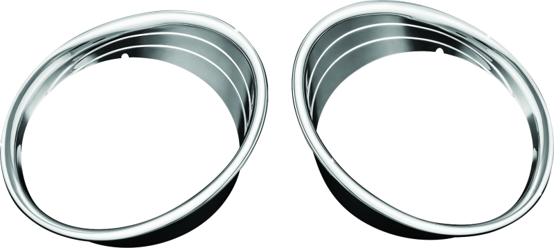 Kuryakyn Driving Light Bezels Indian Chrome Driving Lights Kuryakyn