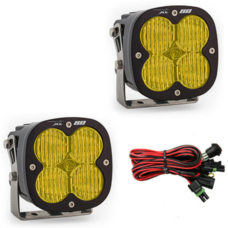 Baja Designs XL80 Series Wide Cornering Pattern LED Light Pods - Amber Light Bars & Cubes Baja Designs
