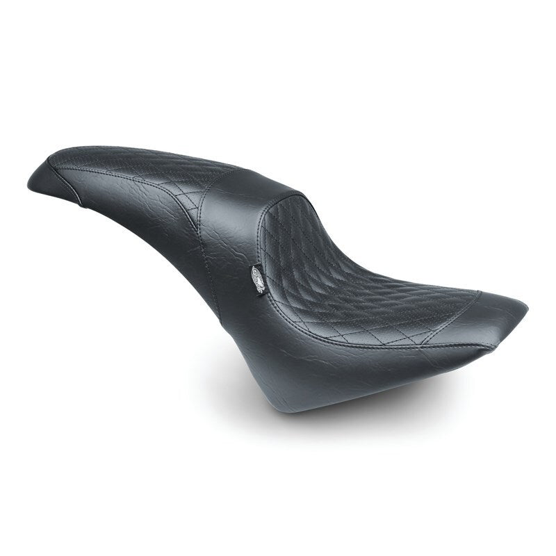 Mustang 15-21 Indian Scout Tripper 1PC Seat - Black One-Piece Motorcycle Seats Mustang Motorcycle