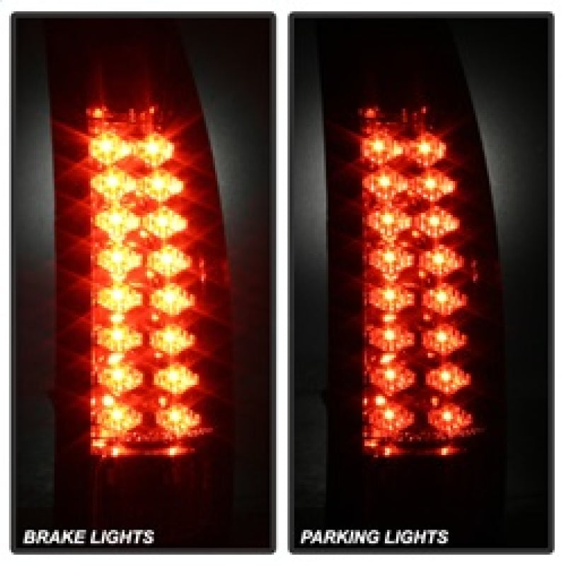 Spyder Chevy C/K Series 1500 88-98/GMC Sierra 88-98 LED Tail Lights Blk Smke ALT-YD-CCK88-LED-BSM Tail Lights SPYDER