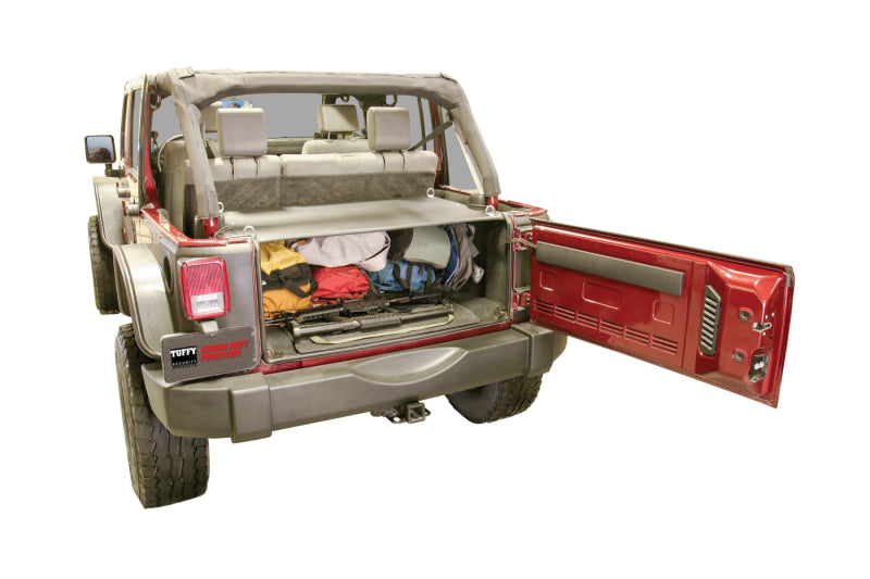 Tuffy Jk Unlimited Tailgate Enclosure- Blk 0710 Jk 4Dr Cargo Boxes & Bags Tuffy Products