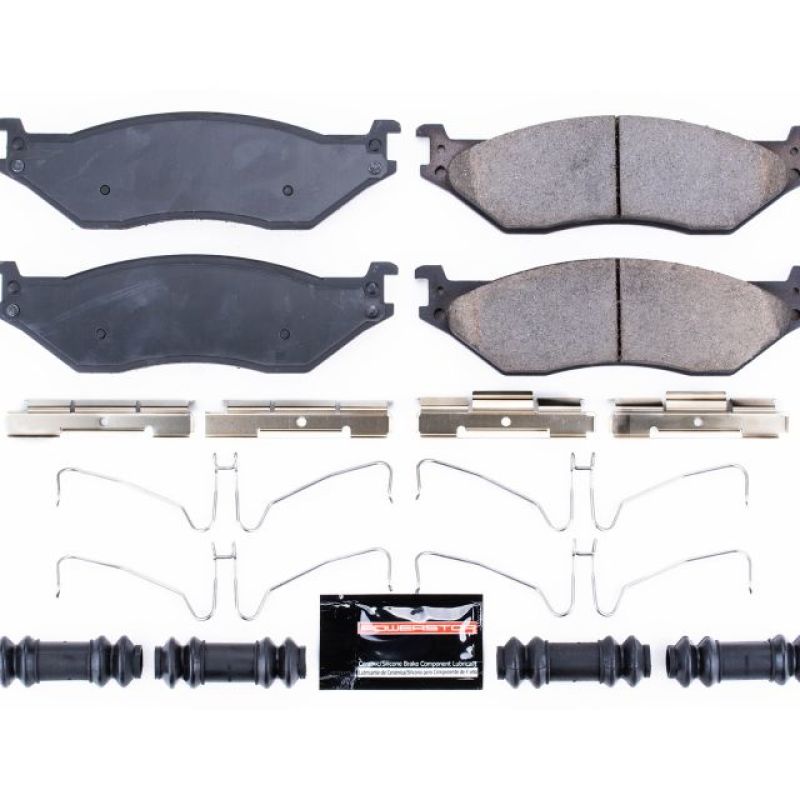 Power Stop 08-09 Ford F53 Front or Rear Z23 Evolution Sport Brake Pads w/Hardware Brake Pads - Performance PowerStop