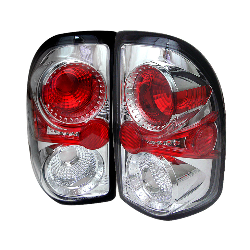 Spyder Dodge Dakota 97-04 Euro Style Tail Lights Chrome ALT-YD-DDAK97-C Tail Lights SPYDER