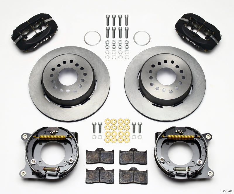 Wilwood Forged Dynalite P/S Park Brake Kit Impala 59-64 / Corvette 57-62 Big Brake Kits Wilwood