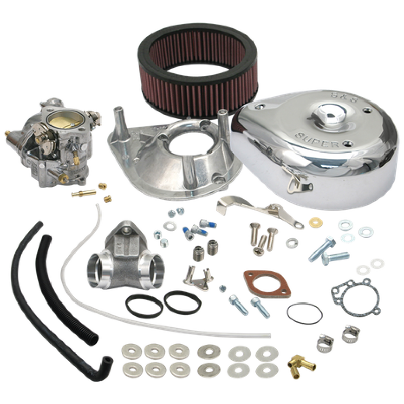 S&S Cycle 86-90 Sportster Models Super E Carburetor Kit Carburetor Rebuild Kits S&S Cycle