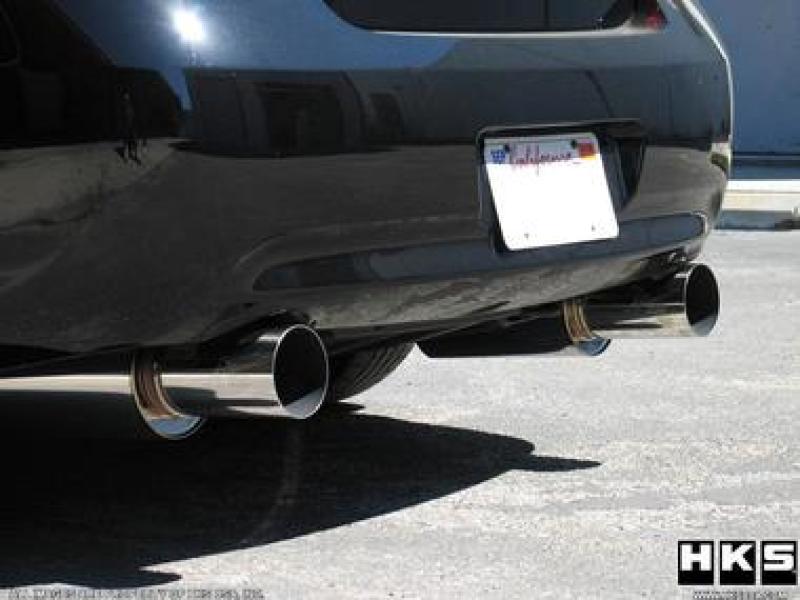 HKS 09-13 G37 Sedan Hi-Power Rear Muffler (SUS304 NO COATING) Catback HKS