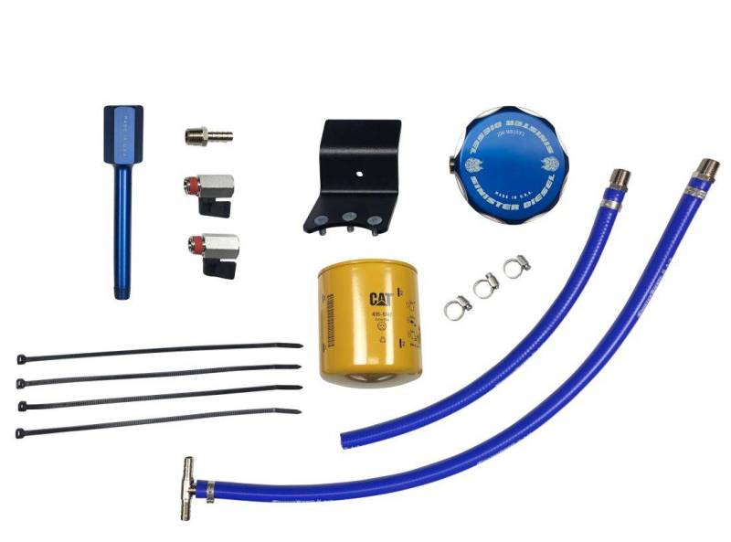 Sinister Diesel 2017+ Ford Powerstroke 6.7L (Engine Mount) Coolant Filtration System Coolant Filters Sinister Diesel