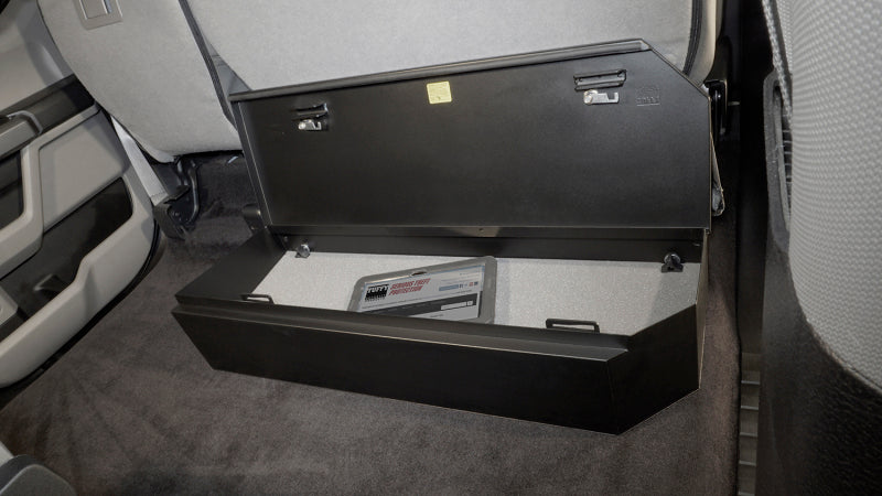 Tuffy Underseat Lockbox 2/3 Length W/ Keyed Lock For Ford Fseries Supercrew Cargo Boxes & Bags Tuffy Products