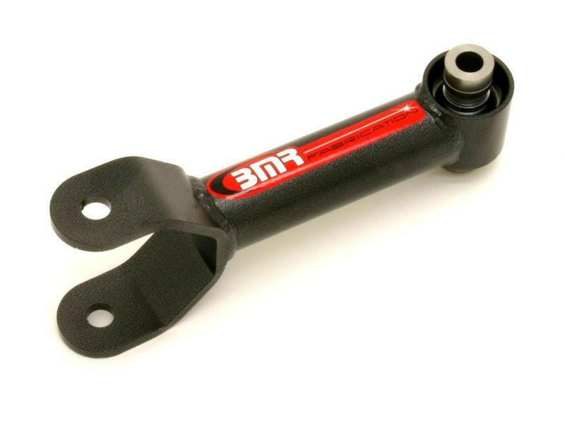 BMR 05-10 S197 Mustang Upper Control Arm Non-Adj. w/ Spherical Bearings - Black Hammertone Control Arms BMR Suspension