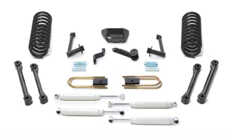 Fabtech 07-08 Dodge 2500/3500 4WD 6.7L Diesel w/Auto Trans 6in Perf Sys w/Perf Shks Lift Kits Fabtech