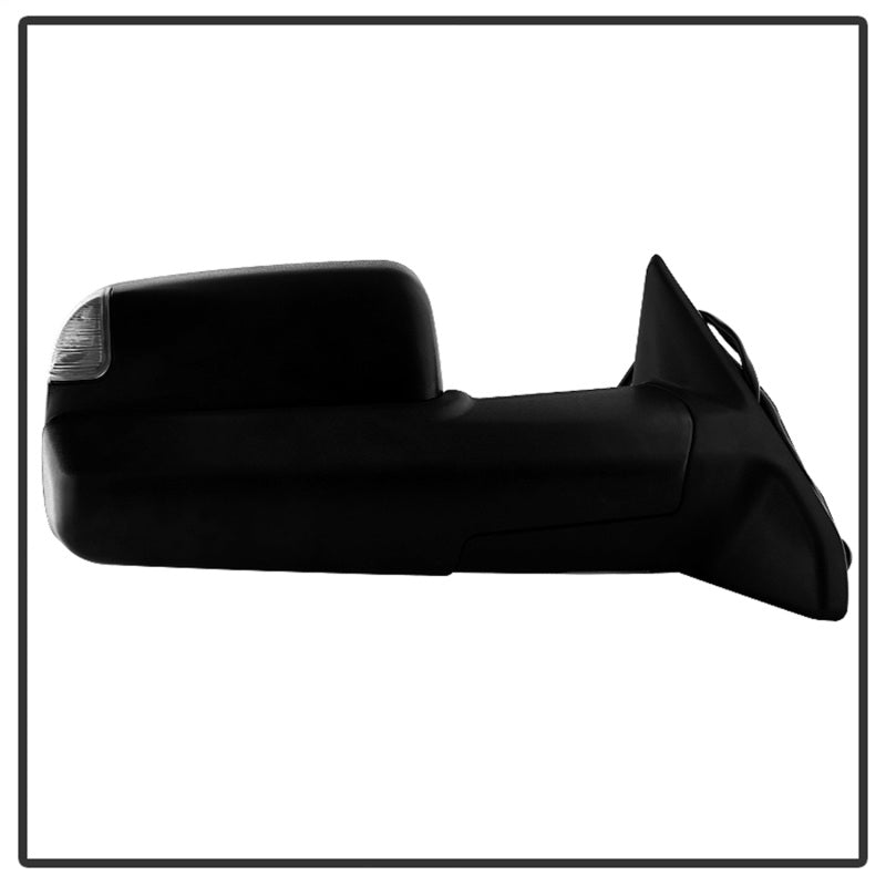 xTune Dodge Ram 1500 09-12 Power Heated Adjust Mirror Black Housing Right MIR-DRAM09S-PWH-R Side Mirrors SPYDER