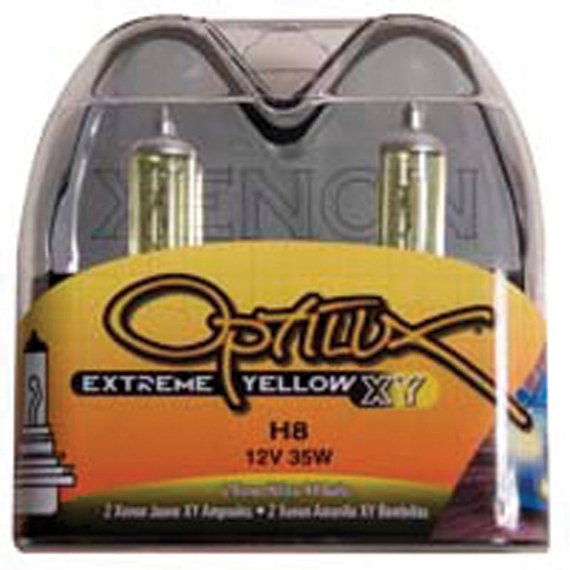 Hella Optilux XY Series H8 Xenon Halogen Bulb 12V 35W Fog Bulbs - Pair Bulbs Hella