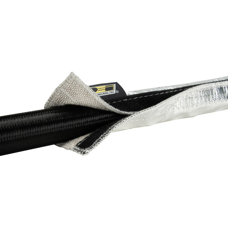 DEI Line Sleeving Heat Shroud -20AN x 10ft w/DEI Logo Thermal Wrap DEI