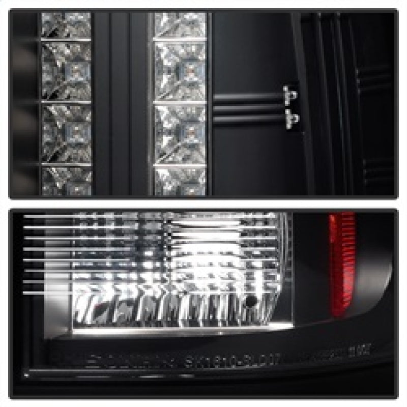 Spyder Chevy Silverado 07-13 LED Tail Lights Blk ALT-YD-CS07-LED-BK Tail Lights SPYDER