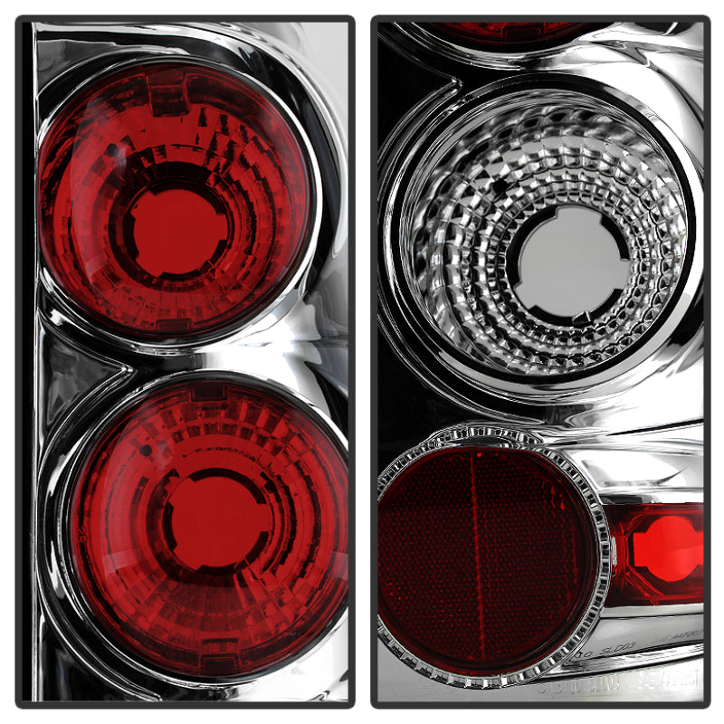 Spyder Chevy Silverado 1500 03-06 (Does Not Fit Stepside)Euro Style Tail Lights Chrm ALT-YD-CS03-C Tail Lights SPYDER