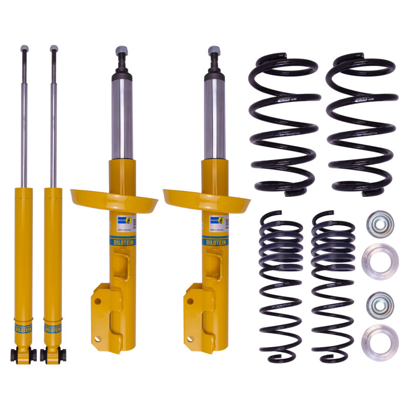 Bilstein B12 2001 Saab 41522 2.3t Sedan Front and Rear Suspension Kit Shock & Spring Kits Bilstein