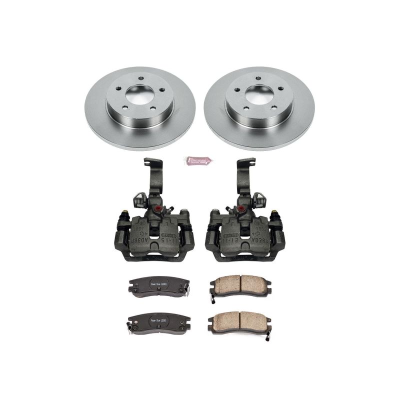 Power Stop 01-03 Oldsmobile Aurora Rear Autospecialty Brake Kit w/Calipers Brake Kits - OE PowerStop