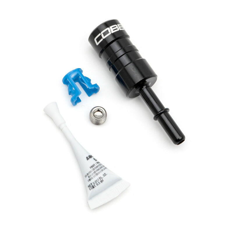 COBB Billet EFI Quick Disconnect 1/8 in NPT Tap to 5/16 in Fuel Lines Fuel Components Misc COBB