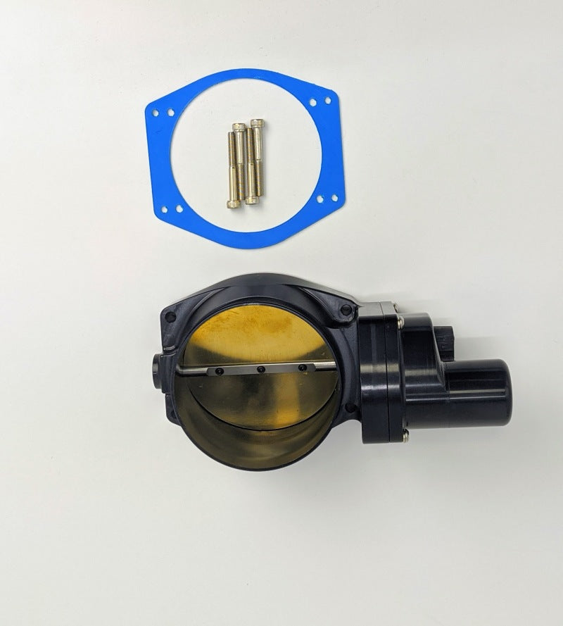 Granatelli 08-23 GM LS3/LSA/LSX Drive-By-Wire 112mm Throttle Body- Black Throttle Bodies Granatelli Motor Sports