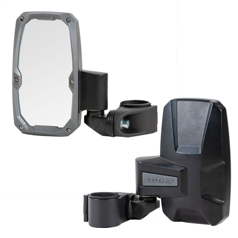 Seizmik 04+ Can /Hon/ Kaw/ Kub/ Pol/ Yam Embark Sideview Mirror - 2 in. Clamp Pair Side Mirrors Seizmik