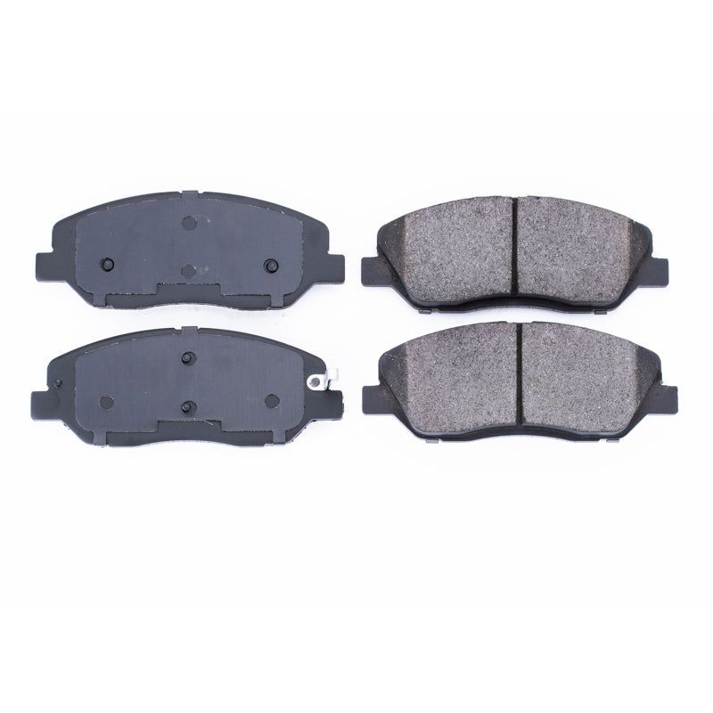 Power Stop 07-10 Hyundai Entourage Front Z16 Evolution Ceramic Brake Pads Brake Pads - OE PowerStop