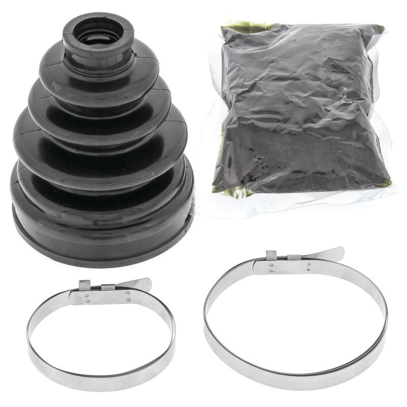 QuadBoss 99-02 Kawasaki KVF300 Prairie 4x4 Front Inner CV Boot Kit Boots QuadBoss