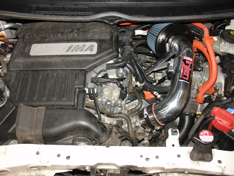 Injen 06-11 Honda Civic Hybrid 1.3L 4 cyl Polished Dyno-Tuned Air Intake w/ Web Nano-Fiber Filter Cold Air Intakes Injen