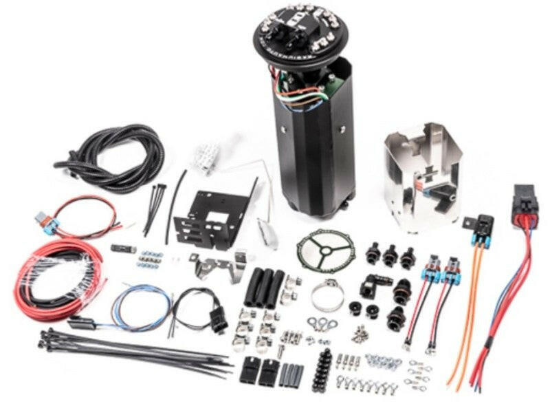 Radium Nissan R32 GT-R Fuel Hanger Surge Tank Brushless TI Auto E5LM - Pumps Not Included Surge Tanks Radium Engineering