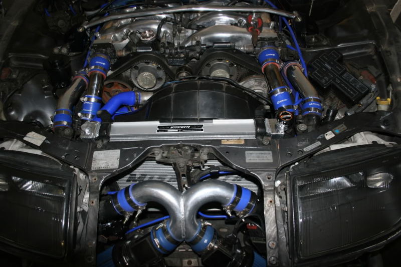 Mishimoto 90-96 Nissan 300ZX Turbo Manual Aluminum Radiator Radiators Mishimoto