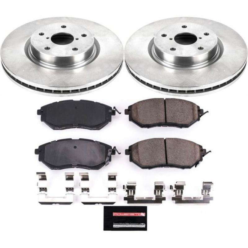 Power Stop 06-07 Subaru B9 Tribeca Front Autospecialty Brake Kit Brake Kits - OE PowerStop