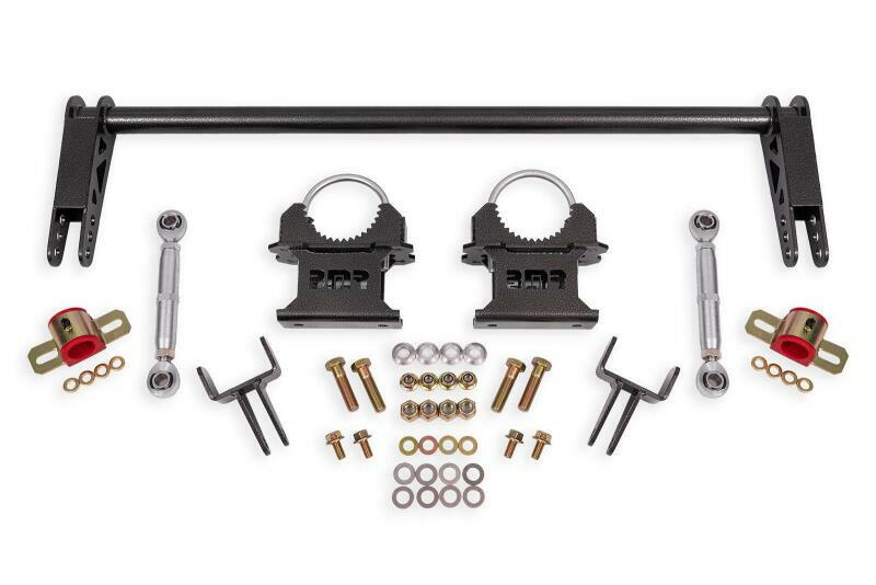 BMR 79-04 Ford Mustang 1.25in Rear Weld-on Anti-roll Bar Kit - Hollow - Black Sway Bars BMR Suspension