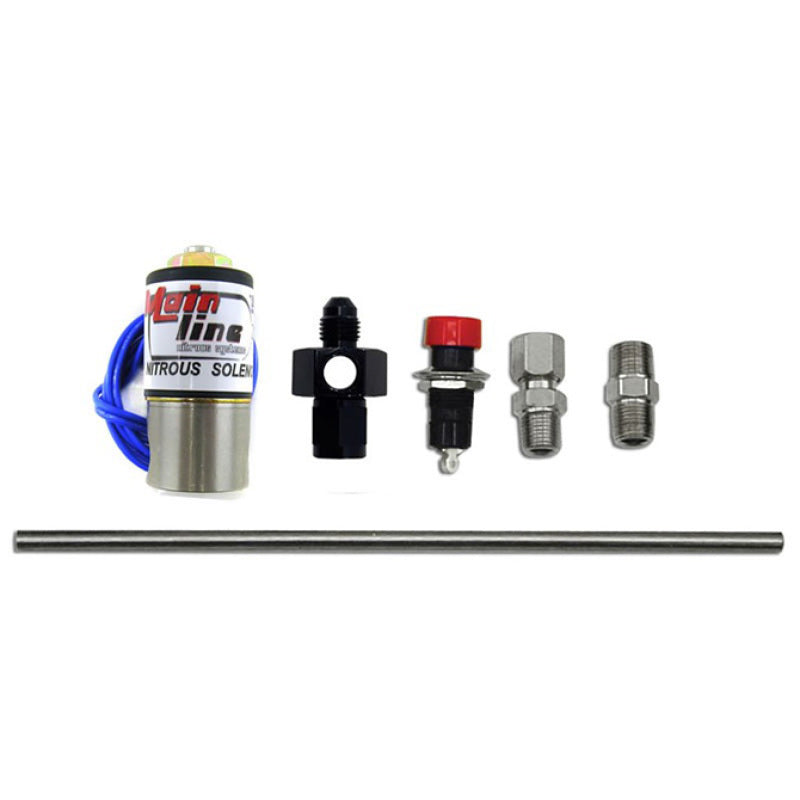 Nitrous Express Nitrous Purge Valve (4AN Manifold Push Button and Vent Tube) Nitrous Systems Nitrous Express