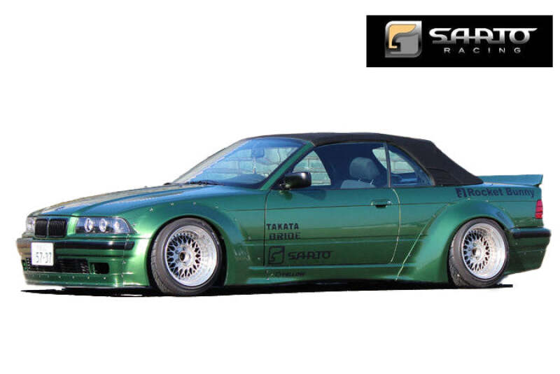 GReddy 92-99 BMW E36 Rocket Bunny Sarto Racing Aero Kit (Req Factory 3-series (non-M) Bumper) Body Kits GReddy
