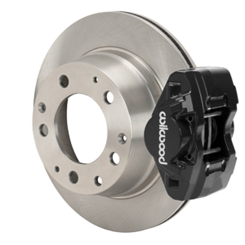 Wilwood 69-83 Porsche 911 D31 11.42in. Rear Brake Kit w/ Flex Lines - Black Brake Kits - Performance Blank Wilwood