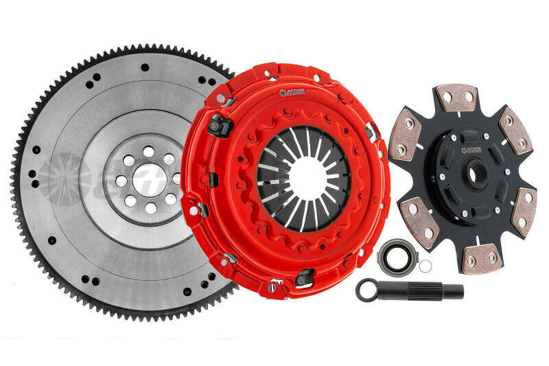 Action Clutch 12-15 Honda Civic Si 2.4L (K24Z7) Stage 3 Clutch Kit (1MS) w/OE-HD Flywheel Clutch Kits - Single Action Clutch